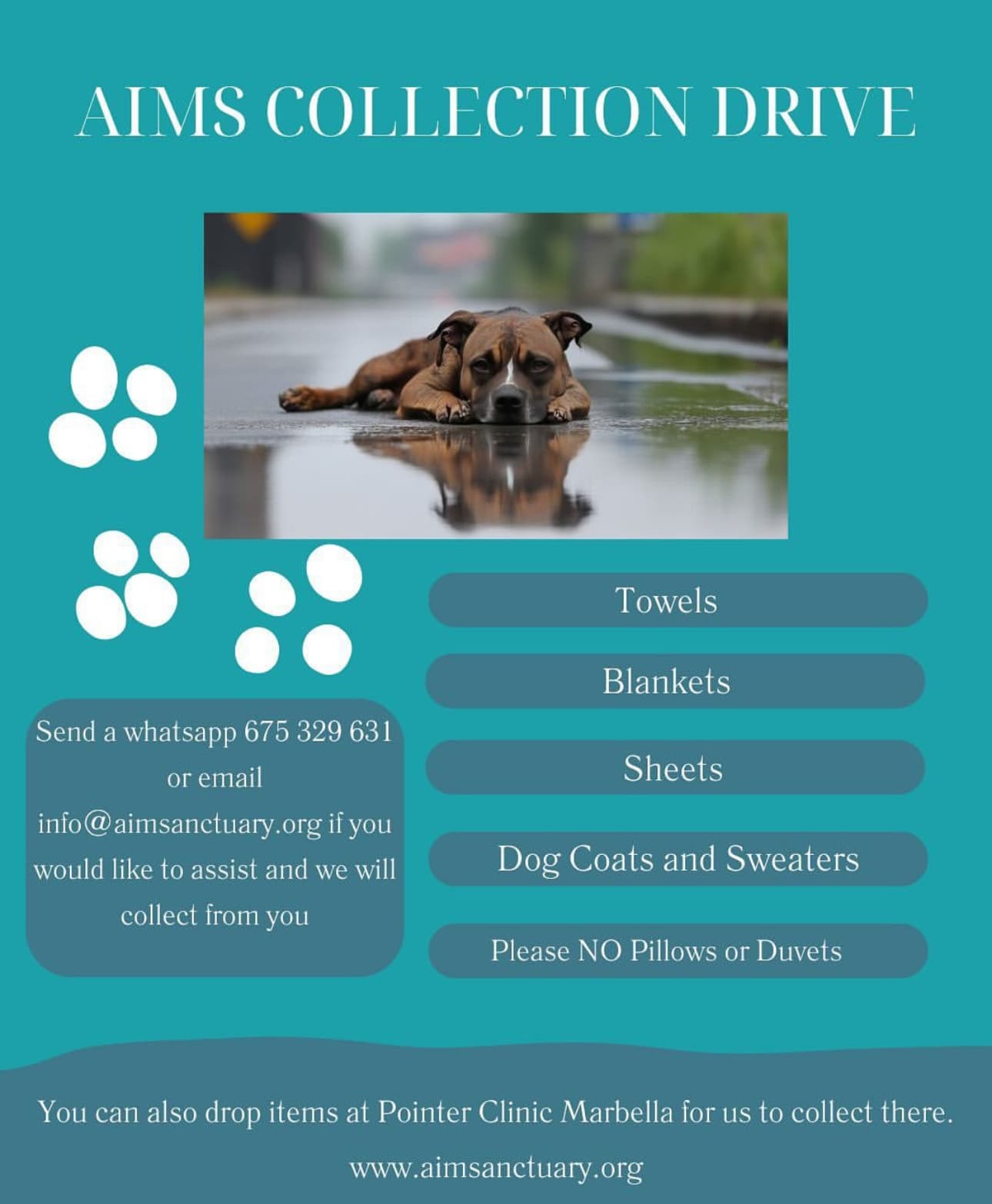 AIMS Collection Drive
