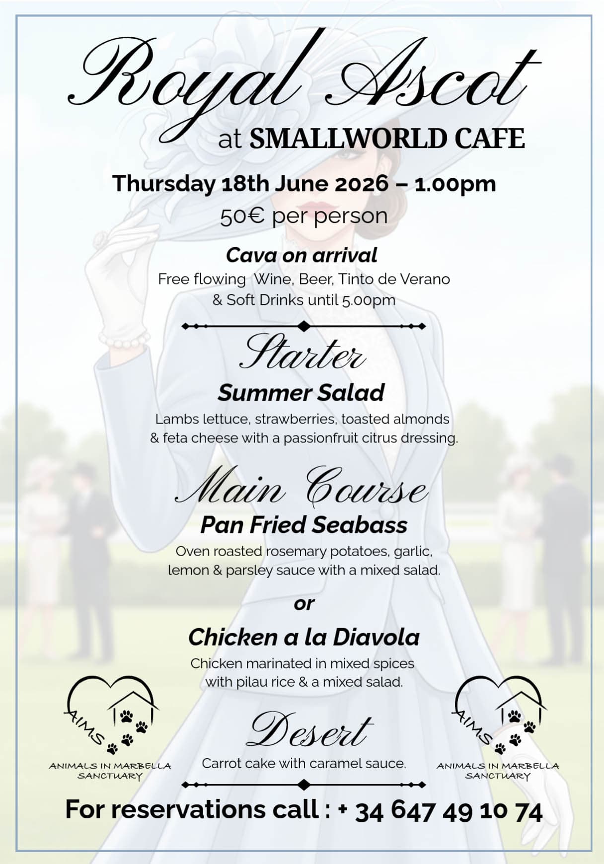 Royal Ascot - Smallworld Cafe